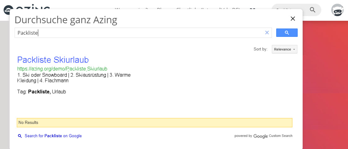 Finde öffentliche Checklisten anhand von Tags